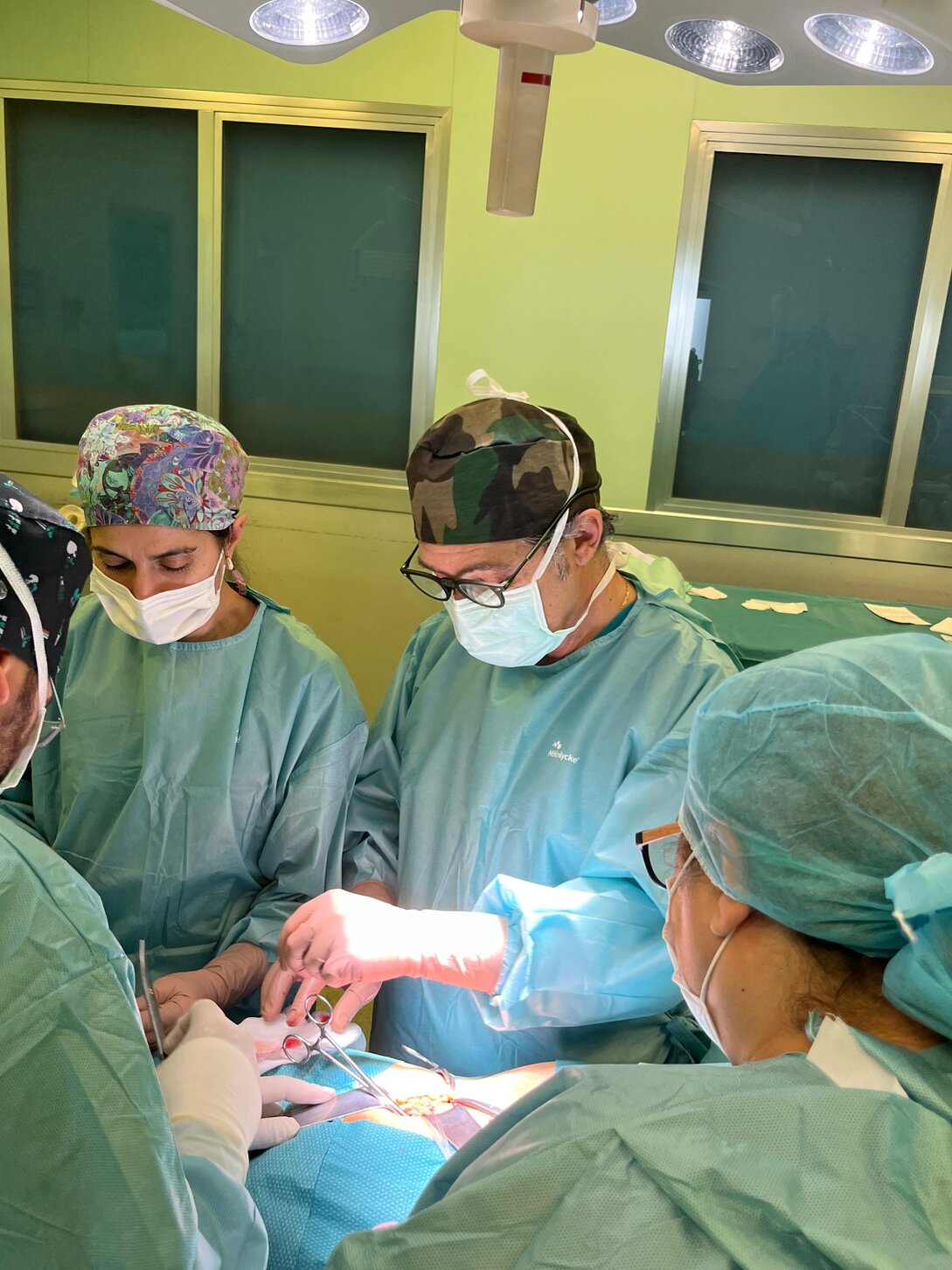 Ernioplastica inguinale mini-invasiva con protesi autofissante